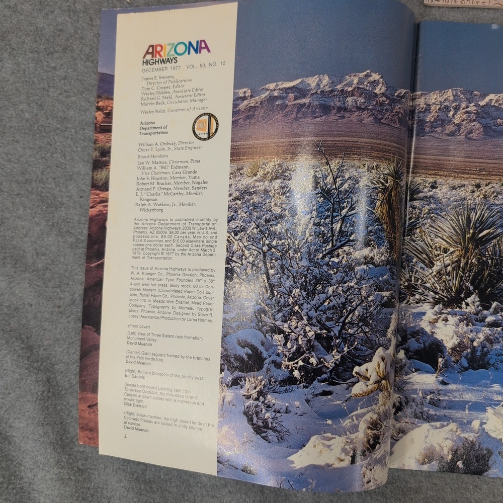 4 Arizona Highways Magazines Collection 1971 1972 1977 Vintage Southwest Travel - Picture 5 of 5